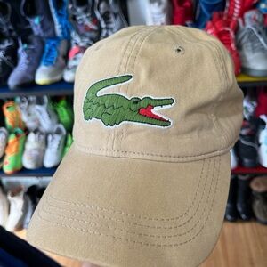 4 Lacoste Baseball Hats with Iconic Crocodile Logo